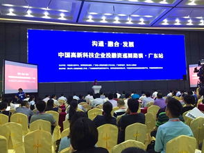 高新企业投融资路演广东站圆满举行，科技中介服务赋能创新发展